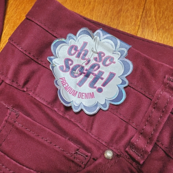 NWT🔥High Waisted Plum Jeggings - Picture 5 of 6
